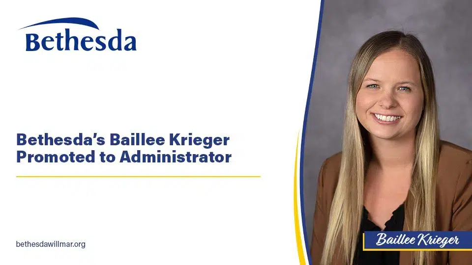 Baillee Krieger promoted to Administrator
